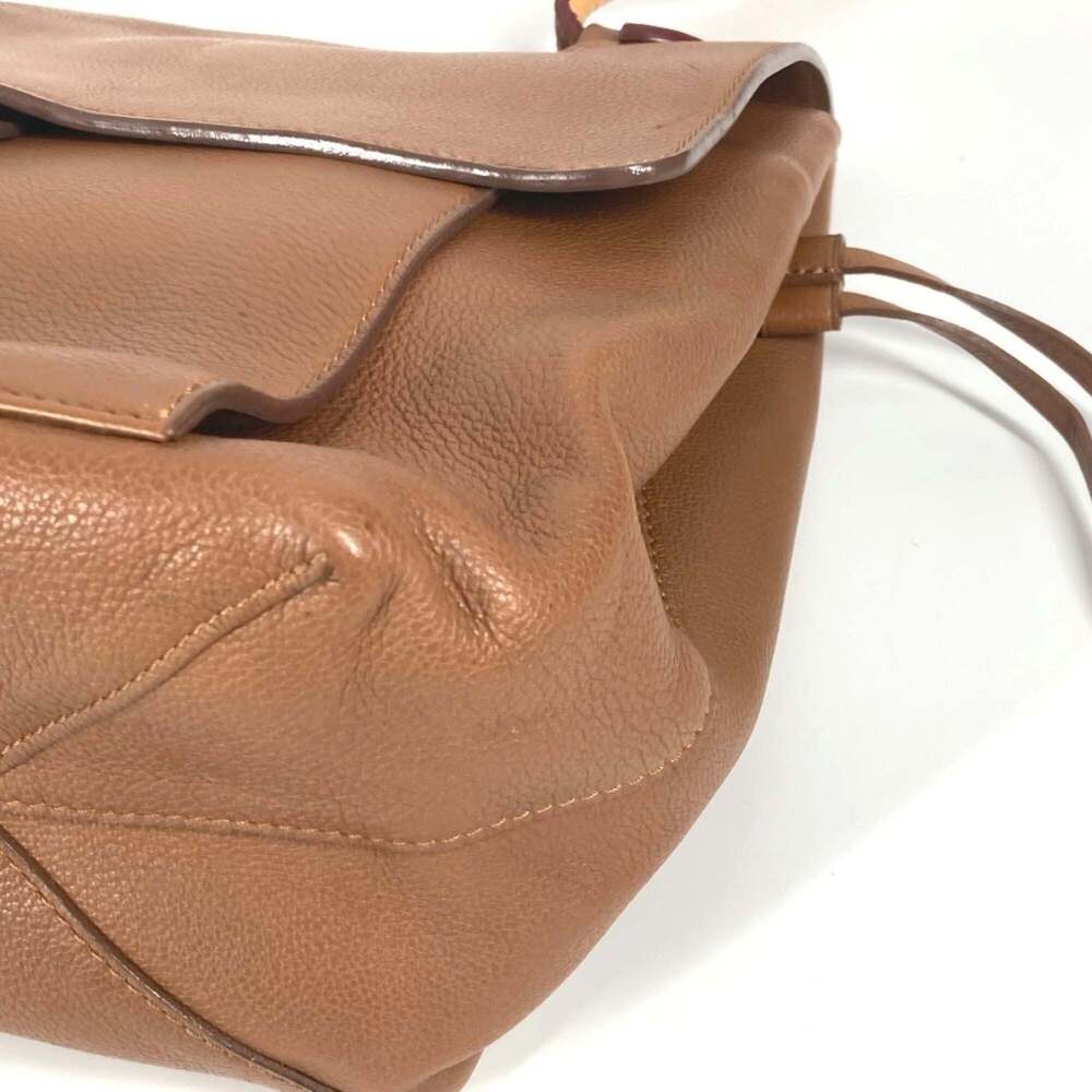 LOUIS VUITTON Authentic Brown Leather Shoulder Bag - Picture 7 of 16